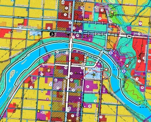 Генеральный план города Ржева