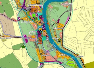 Генеральный план Староладожского сельского поселения Волховского муниципального района Ленинградской области.