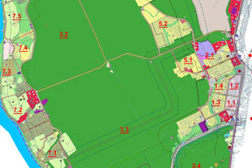 Проект планировки территории, ограниченной ул. Сухарной, ул. Тимирязева, ул. Жуковского, Мочищенским шоссе, границей г. Новосибирска и руслом реки 2-й Ельцовки, в Заельцовском районе и проектов межевания территорий отдыха, оздоровления и жилой застройки