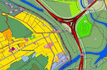 Проект планировки и проект межевания территории Левобережья р.Томи в границах городской черты с концепцией градостроительного развития прилегающих территорий Томского района в границах агломерации