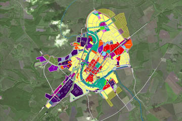 Генеральный план города Мценска