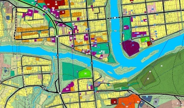 Генеральный план города Зубцова